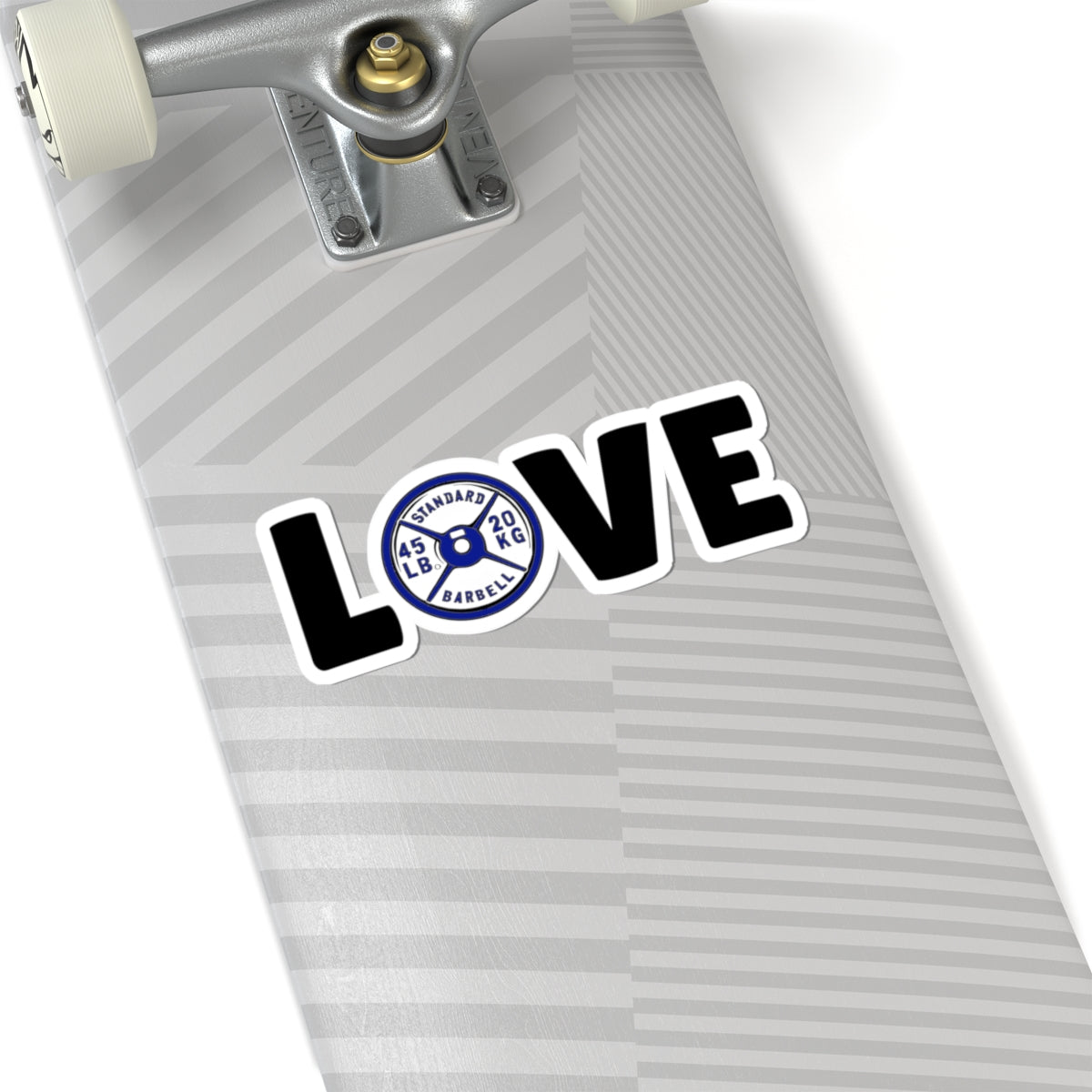 Love Weight Plate Sticker