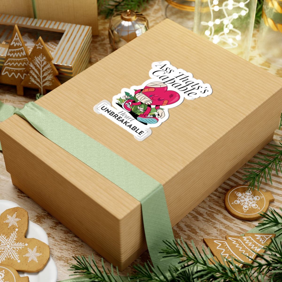 Unbreakable Heart Sticker