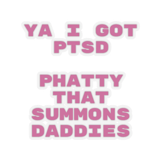 P.T.S.D. Stickers